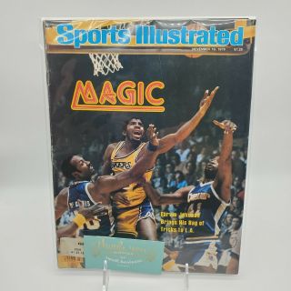 Sports Illustrated Nov 19 1979 Magic Johnson Los Angeles Lakers Nba Basketball