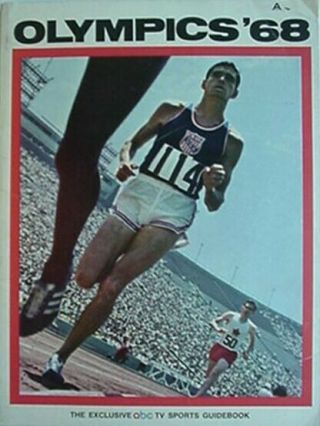 1968 Olympics (mexico City) Abc Tv Book (jim Ryun Cvr