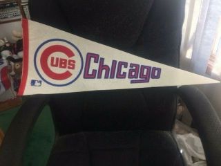 Chicago Cubs Full Size Pennant 12 " X 30 "
