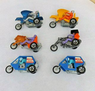 Group Of 6 Hot Wheels 1970 