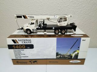 Sterling National 1400 Boom Truck Crane - White - Twh 1:50 Scale 048 - 1400