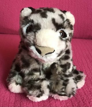 Keel Toys Wwf Snow Leopard Soft Plush Toy Small 6” (world Wide Fund For Nature)