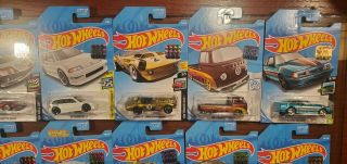 2019 hot wheels treasure hunt Complete Set of 15 Factory Stickers 6
