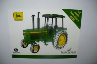 1/8 John Deere 4430 Toy Tractor With 3 - Point Hitch Nib Scale Models