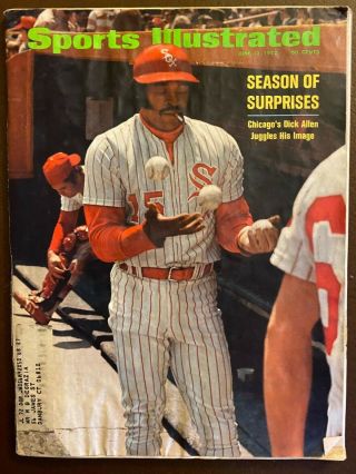 June 12,  1972,  Dick Allen,  Chicago White Sox,  Mlb,  Sports Illustrated