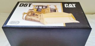 1:24 Ccm Brass Model - Cat D8t Track Type Tractor Dozer Yellow Mib W/certificate