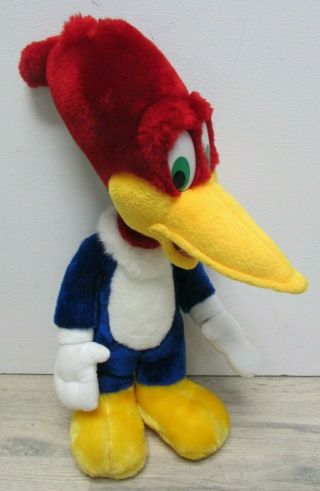 Portaventura Woody Woodpecker 14” Plush Soft Toy Walter Lantz Rare
