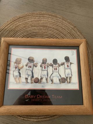 1992 Olympic Baby Dream Team Poster