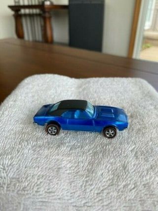 Redline Hotwheels Custom Camaro Blue