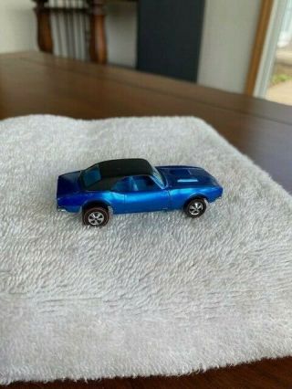Redline Hotwheels Custom Camaro Blue 5