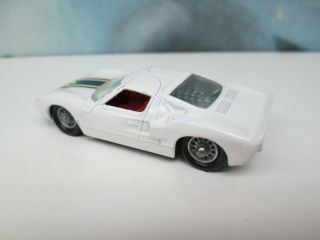 Matchbox/ Lesney 41c Ford GT White - WIRE Wheels / Black Tyres - No Box 3