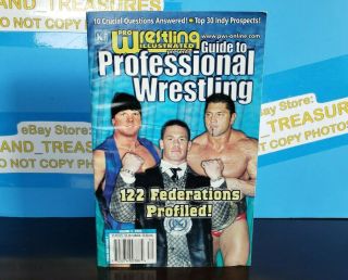 2005 Pwi Guide To Professional Wrestling Book Pro Wrestling Illustrated Wwe Tna