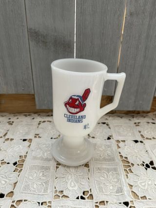 vintage cleveland indians Chief Wahoo goblet cup 2
