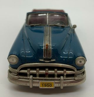 Motor City 1:43 Vintage MC46 1950 Pontiac Convertible TD Blue Handmade in USA 3