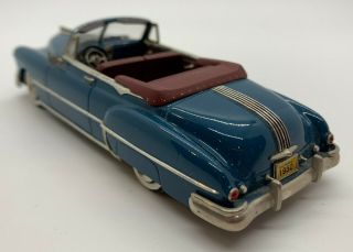 Motor City 1:43 Vintage MC46 1950 Pontiac Convertible TD Blue Handmade in USA 4