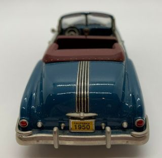 Motor City 1:43 Vintage MC46 1950 Pontiac Convertible TD Blue Handmade in USA 5