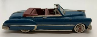 Motor City 1:43 Vintage MC46 1950 Pontiac Convertible TD Blue Handmade in USA 6