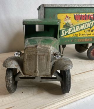 Electric Buddy L REA Wrigleys Spearmint Gum Truck/Trailer 2