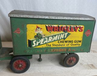 Electric Buddy L REA Wrigleys Spearmint Gum Truck/Trailer 3