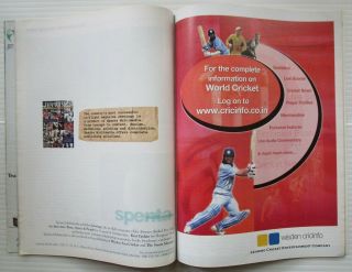 Wisden Asia Cricket April 2004 issue The Pakistan Tour More than a Win 3
