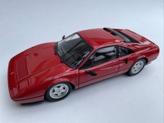 Ferrari 328 Gtb Diecast Model Road Sports Car Red 1988 1:18 Scale Kyosho 08183r
