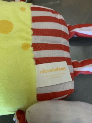 spongebob Squarepants nickelodeon Plush 3