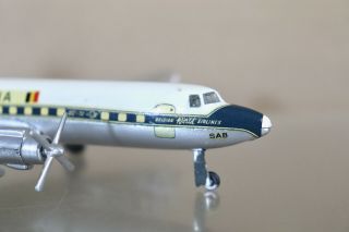 TEKNO 765 BELGIAN SABENA AIRLINES DOUGLAS DC 7C AIRLINER PLANE OO - SAB BOXED nz 4
