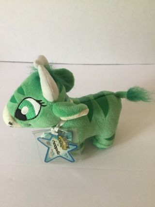 Neopets Series 5 Green Kau Plush Doll Soft Toy With Tags Euc No Code