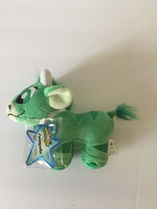 Neopets Series 5 Green Kau Plush Doll Soft Toy With Tags EUC NO CODE 2