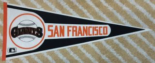 San Francisco Giants Full Size Mlb Baseball Pennant 80 