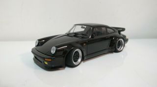 1:18 Autoart Porsche 911 930 Turbo Wangan Black (full Open) Diecast Cars