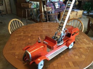 Buddy L Toy Fire Truck 40”