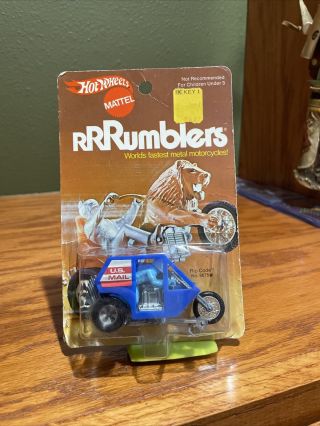 Hot Wheels Redline Rrrumblers Rip Code Blister Pack 1973