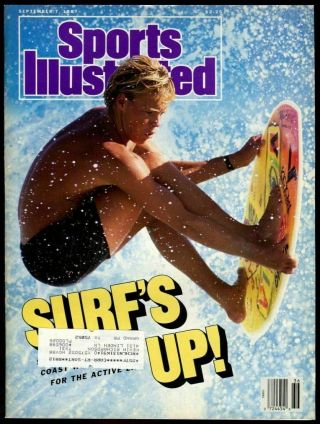Si: Sports Illustrated September 7,  1987 Tom Trager,  Surfing,  Very Good
