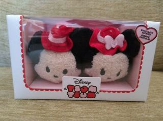 Disney Tsum Tsum Mickey And Minnie Mouse Valentines Day 2017 Chocolate Scented