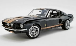 1967 Ford Mustang Shelby Gt500 Black 1:18 1801837