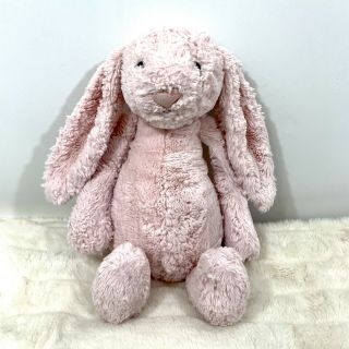 Jellycat Baby Medium Pink Bashful Bunny Rabbit Plush 12 " Stuffed Animal