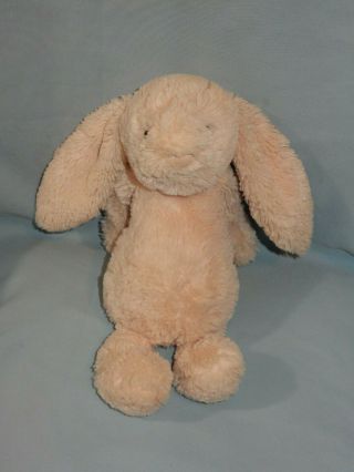 Jellycat Bashful Bunny Pink With Rattle Chimes 12 "