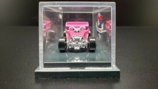 RARE ICPHSO 20th Anniversary Hot Wheels Bone Shaker,  pink in cube HARD TO FIND 6