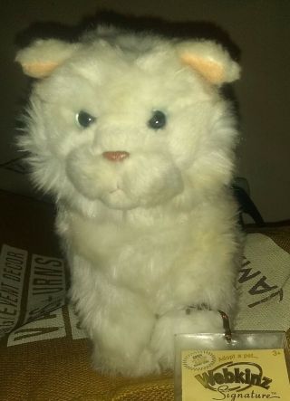 Webkinz Signature White Persian Cat