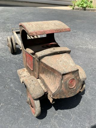 Rare 1920s Steelcraft Deluxe Mack Toy Dump Truck￼ Fresh Barn Find Parts Restore￼