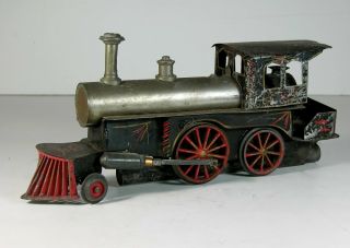1880s Large Beggs No 1 Live Steam Engine Railroad Train Locomotive 1 Gauge