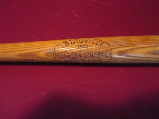 Vintage Softball Bat Circa 1950 By Hillerich & Bradsby Of Louisville,  Ky