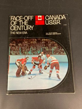 1972 Canada Vs Ussr Series Book