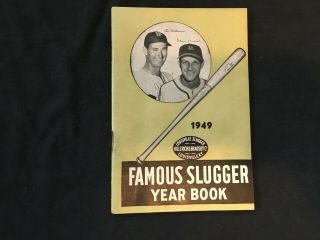 1949 Louisville Slugger Hillerich & Bradsby Famous Slugger Baseball Yearbook