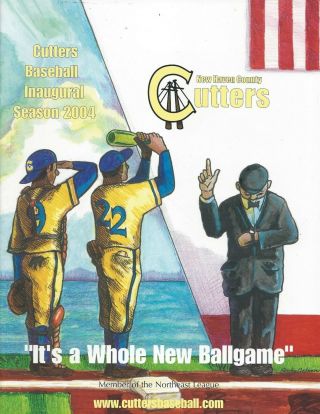 2004 Haven County Cutters Baseball Program - Northeast League Fwil