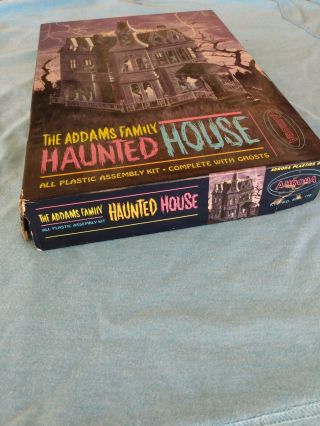 Aurora 1965 The Addams Family Haunted House Model Kit 805 - 198 2