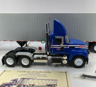 First Gear 1/34 Scale MACK PINNACLE GRANITE w/East Tipper“ALLIED WASTE SERVICES” 5