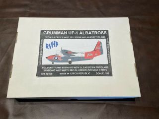 1/48 Rvhp Grumman Uf - 1 Albatross Early Version Full Resin Kit