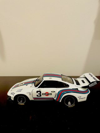 Exoto 1/18 Porsche 935 Turbo Martini Racing 1976 Dijon 6 Hours.  See Pictures 3